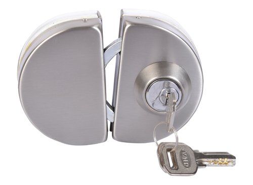 GLASS DOOR LOCK ROUND DOUBLE DOOR