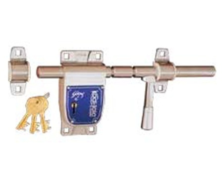Padlocks - Stainless Steel 275mm Chrome, 6 Lever Double Locking, Anti-Theft, Weatherproof