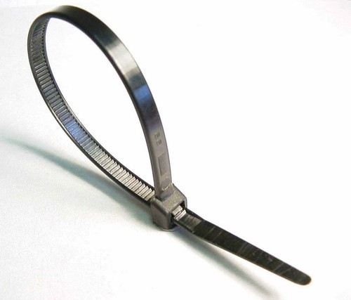Cable Tie - Stainless Steel, 3 Inches, Silver | Secure Fastening, Durable, Reusable, Corrosion Resistant, Square Head