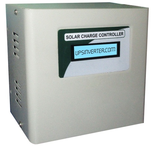 MPPT Solar Charge Controller - 10A 48V, Beige | MPPT Technology, 97% Efficiency, Fast Tracking, 4-Stage Charge, Temp Compensation