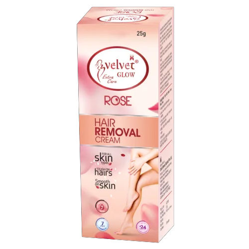 Velvet Glow Hair Removal Cream(Rose)