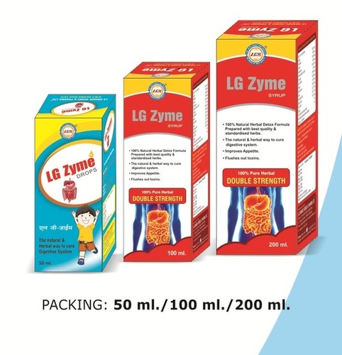 LGH  Zyme Syrup  Drops