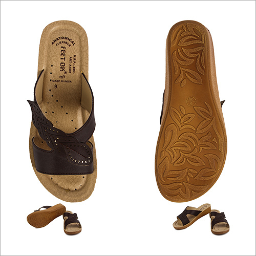 Classy Cut Work Ladies brown Footwear