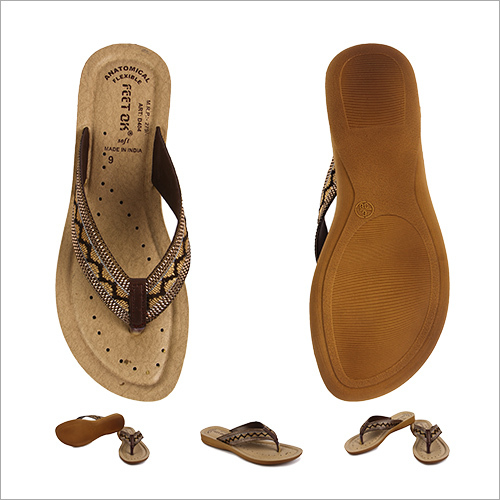 Fancy Brown Slipper