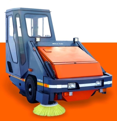 Semi-Automatic Road Sweeping Machine