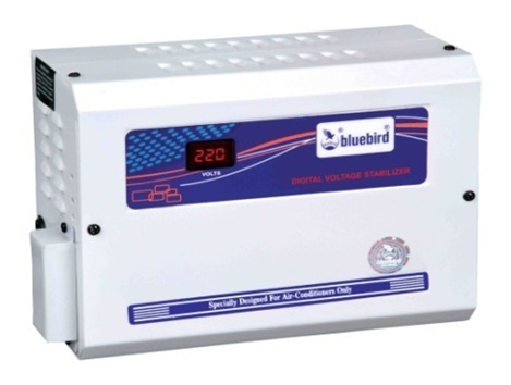 Voltage Stabilizer - Metal, 4 KVA Power, 140-280V Range | Voltage Regulation, Overload Protection, Digital Display