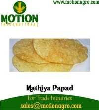 Mathiya Papad