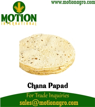 CHANA PAPAD