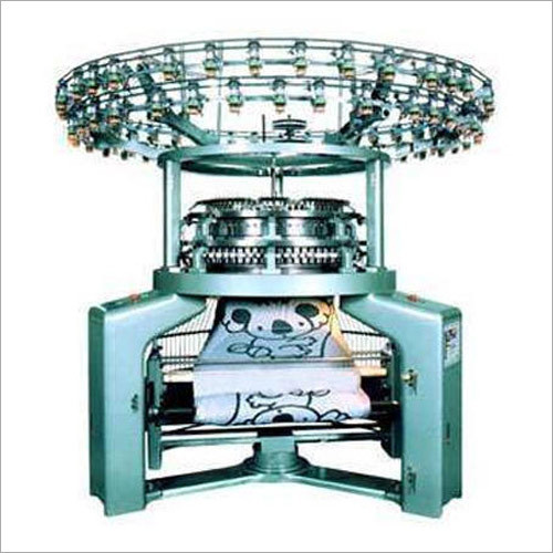 Circular knitting machine single jersey