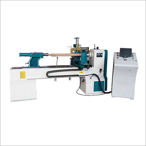 CNC Wood Turning Lathe Machine