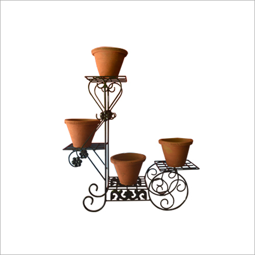 Trolley Flower Pot Stand