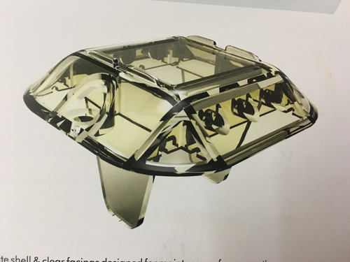 SOLAR ROAD STUD TRANSPARENT