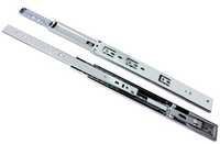 Drawer Runner System - Steel, 14 Inch, Zinc Finish | Soft Close, Full Extension, Ball Bearing, 45 Kg Load Capacity