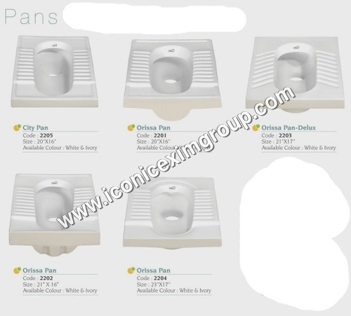 squatting pan toilet