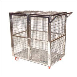 Pharmaceutical SS Cage Trolley