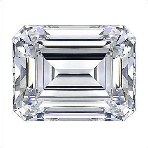 Emerald Cut Hpht Diamond Density: 3.51 Gram Per Cubic Meter (G/M3)