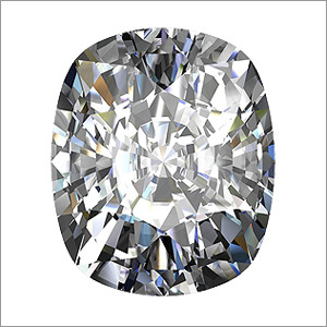 Cushion Shape Diamond Density: 3.51 Gram Per Cubic Meter (G/M3)