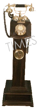Antique Brwon Telephone