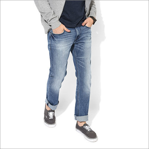 Lee Blue Low Rise Slim Fit Jeans