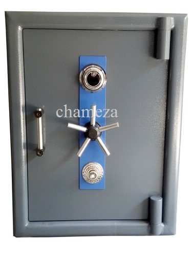 Depository Safe - Metal, Grey | Ideal for Schools, Offices, Government, and Institutions