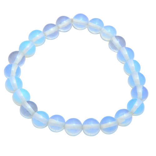 Opalite Gemstone Beaded Bracelet