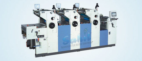 Three Color Printing Machine