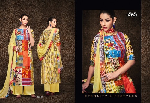 Yellow Patiala Salwar Suits