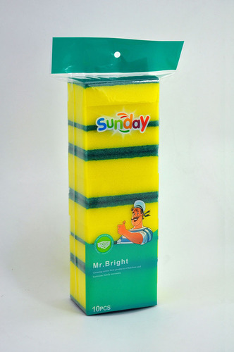 10 Pieces Sponge Scouring Pads