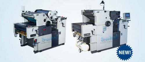 Semi-Automatic D-Cut Bag Printing Machine