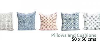 Pillow & Cushions - Cotton Foam, Soft Hardness, Plain Style, Patchwork Technics | Easily Assembled for Home Furniture & Sofa