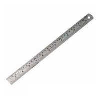 Stainless Steel Scales - 24 Inch Size With Conversion Table | Durable Stainless Steel Material, Ideal For Precision Measurement