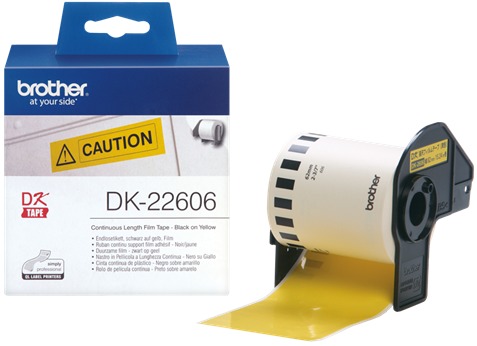 Black On White Durable Film Tape