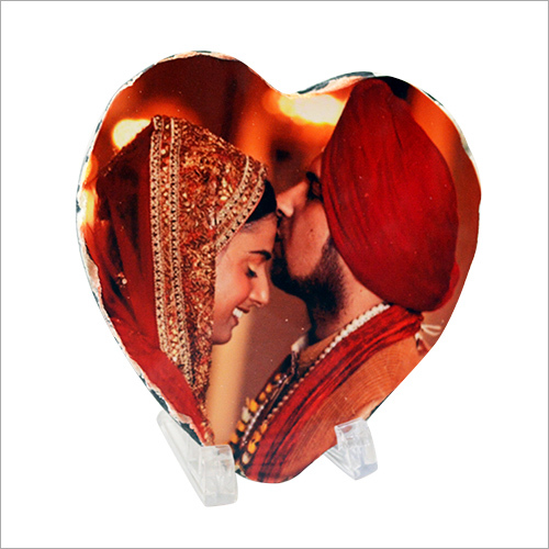 Heart Shape Sublimation Stone