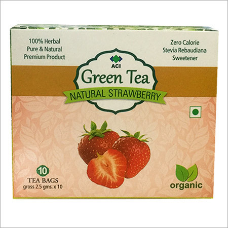 Strawberry Green Tea Antioxidants