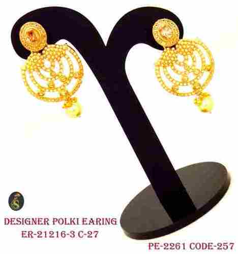 Polki Earrings