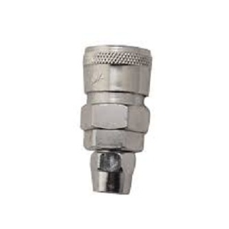 Pipe Socket - Stainless Steel, 1/4 Inch, NPT Thread | Leak-Proof Seal, Corrosion Resistant, 3000 PSI Pressure