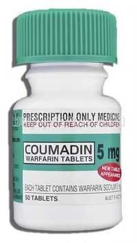 Generic Coumadin Warfarin Tablets