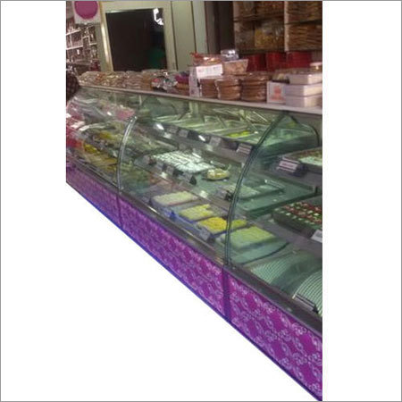 Glass Display Counter
