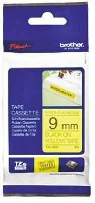 Black On Yellow Laminated Strong Adhesive Tape