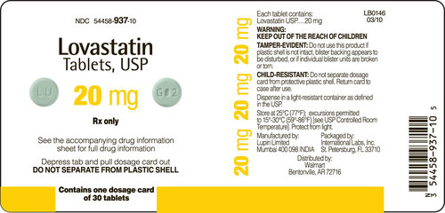 Lovastatin Tablets USP