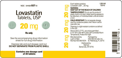 Lovastatin Tablets Usp Specific Drug