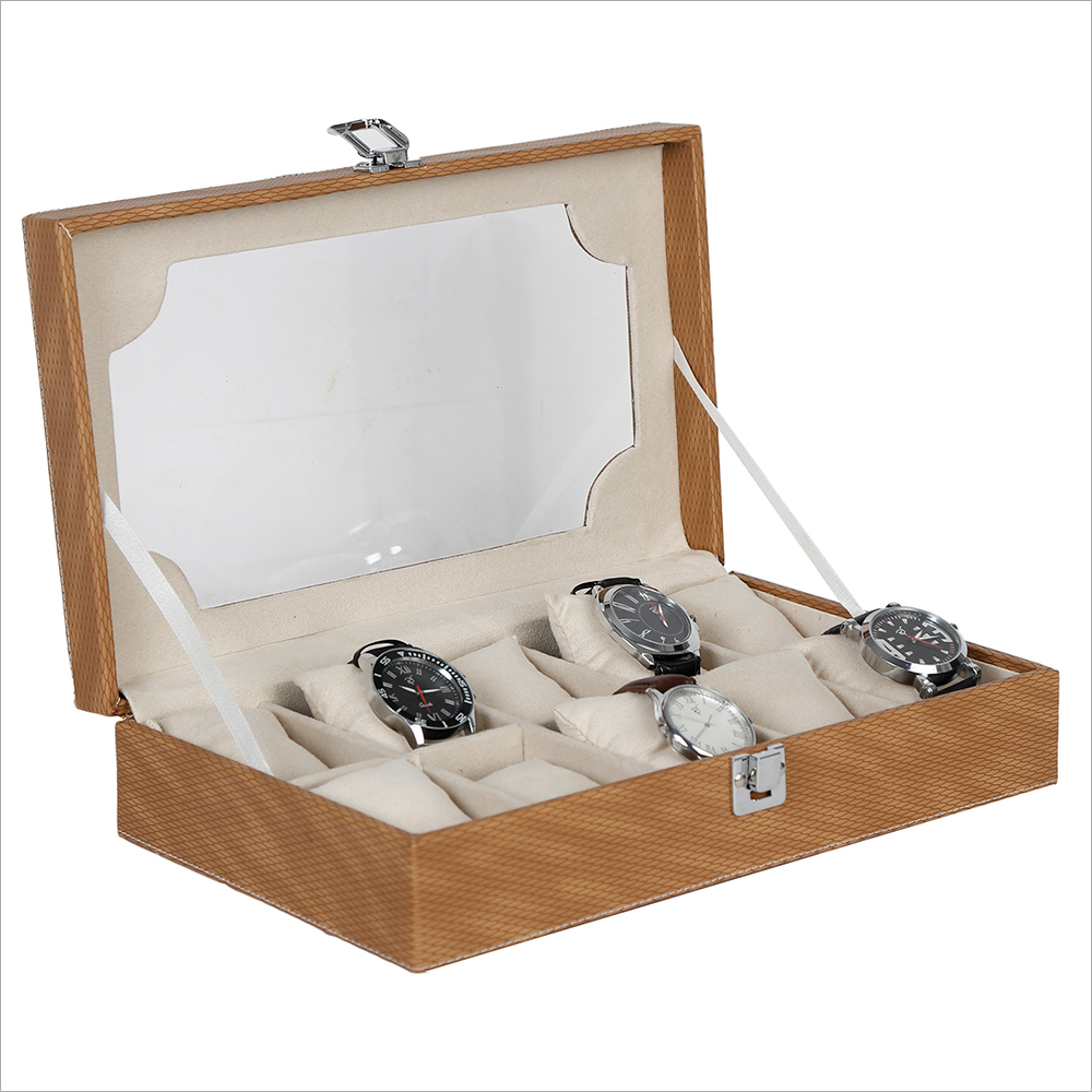 Hardcraft Brown Watch box For 10 Watches