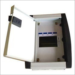 MCB Box - Mild Steel | White Color, Max. Voltage 240 Volt (V)