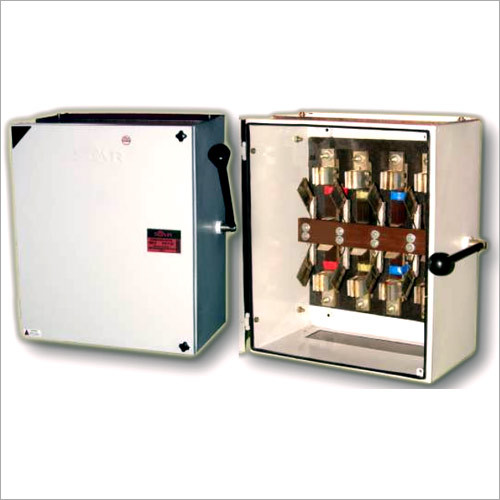 Knife Type Change Over Switches - Mild Steel, 415 Volt Max Voltage | White Color