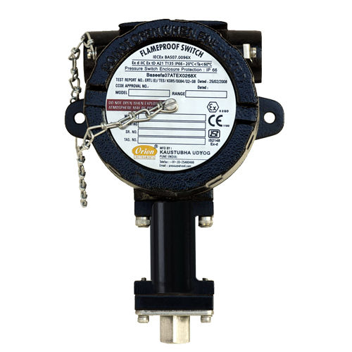 Flameproof High Range Bellow type Pressure Switche