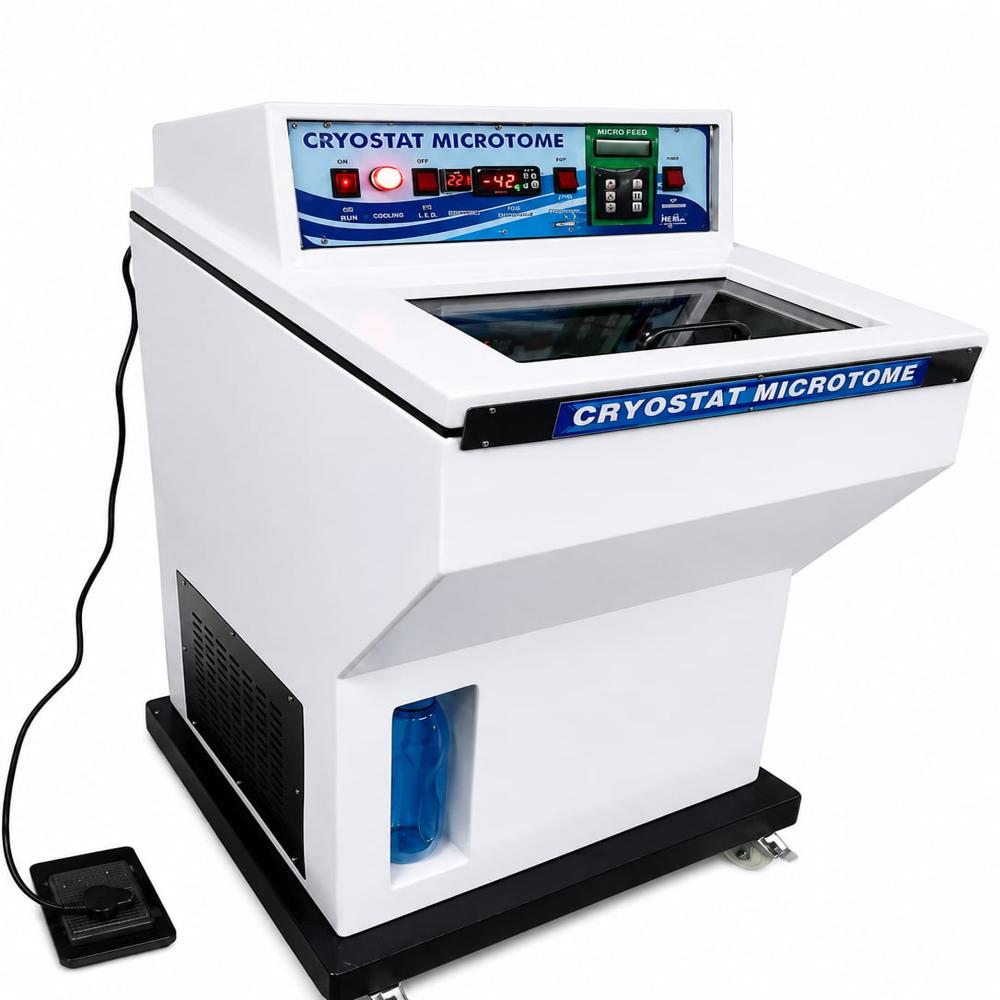 Cryostate Microtome - Temperature Range: -40°C, Dimensions as per Requirement (mm) | Precision Cutting for Advanced Cryosectioning Applications
