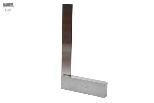 Engineers Try Square - Stainless Steel, 8 Inch (200 mm) | Economical Workshop Grade, Accurately Ground Stocks, Rust Resistant, Durable Blades, Includes Product Catalog in Carry Bag