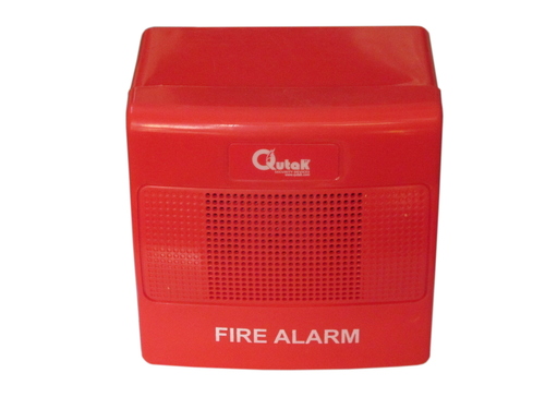 Emergency Voice Hooter - ABS Housing, 115mm x 75mm x 115mm | 90 dB Sound Output, Industry Suitable Power Supply 9-30V DC