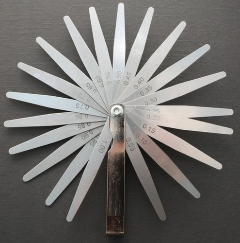 Feeler Gauge - 20 Blades 12 mm Thickness | Precision Measuring Tool for High Accuracy in Gap and Clearance Measurements