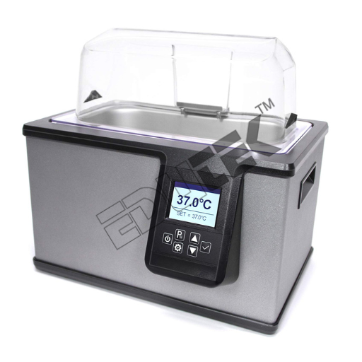 Laboratory Water Baths - Stainless Steel, 20 Liter Capacity | Digital Temperature Control, Adjustable Heat Settings, Easy-Clean Design